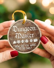 Dungeon Master How do you want to do this Circle ornament - single (wood) aos-circle-ornament-single-wood-lifestyles-08