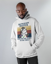 Dungeon Master How do you want to do this Hooded Sweatshirt apparel-hooded-sweatshirt-lifestyle-front-09