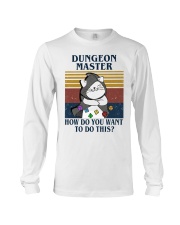 Dungeon Master How do you want to do this Long Sleeve Tee tile