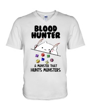 Blood Hunter V-Neck T-Shirt tile
