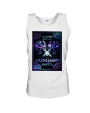 Sleeping with the dungeon master Unisex Tank tile