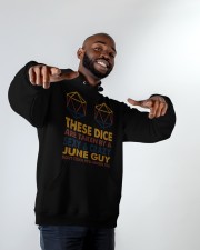 These dice are taken by a sexy & crazy June guy don't touch he'll murder you Hooded Sweatshirt apparel-hooded-sweatshirt-lifestyle-front-12