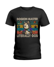 Dogeon Master Literally God Ladies T-Shirt tile