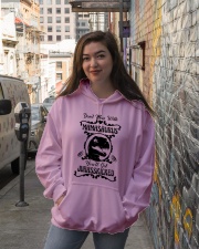 Don't mess with mamasaurus You'll get Jurasskicked Hooded Sweatshirt lifestyle-unisex-hoodie-front-1