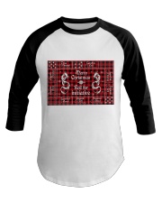 Merry Christmas Roll for initiative Baseball Tee tile