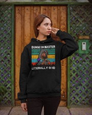 Dungeon Master Literally God Hooded Sweatshirt apparel-hooded-sweatshirt-lifestyle-02