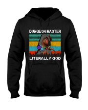 Dungeon Master Literally God Hooded Sweatshirt front