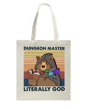 Dungeon Master Literally God Tote Bag tile