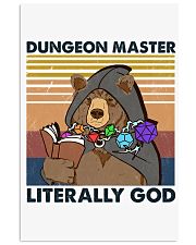 Dungeon Master Literally God Vertical Poster tile