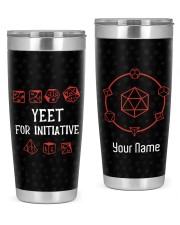 Yeet For Initiative 20oz Tumbler front