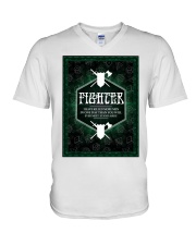 Fighter V-Neck T-Shirt tile