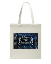 A Dungeon master and the best roll of his life live here Tote Bag tile