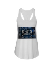 A Dungeon master and the best roll of his life live here Ladies Flowy Tank tile