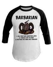 Barbarian Baseball Tee tile