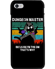 Dungeon Master Because I'm the DM that's why Phone Case tile