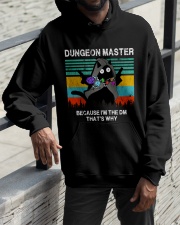 Dungeon Master Because I'm the DM that's why Hooded Sweatshirt apparel-hooded-sweatshirt-lifestyle-front-11
