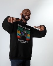 Dungeon Master Because I'm the DM that's why Hooded Sweatshirt apparel-hooded-sweatshirt-lifestyle-front-12