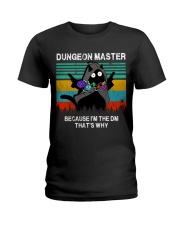 Dungeon Master Because I'm the DM that's why Ladies T-Shirt tile