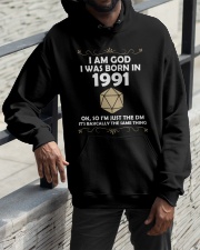 I am God. I was born in 1991 Ok, so I'm just the DM. It's basically the same thing Hooded Sweatshirt apparel-hooded-sweatshirt-lifestyle-front-11