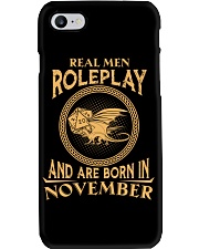 Real men roleplay and are born in November Phone Case tile