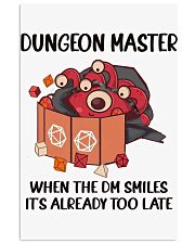 Dungeon Master When the DM smiles it's already too late Vertical Poster tile