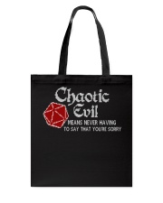 Chaotic Evil Tote Bag tile