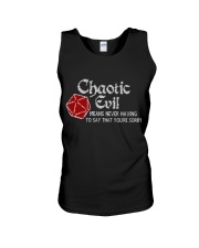 Chaotic Evil Unisex Tank tile