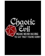 Chaotic Evil Vertical Poster tile