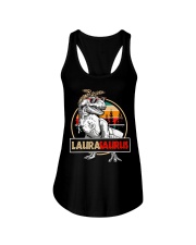 LauraSaurus Ladies Flowy Tank tile