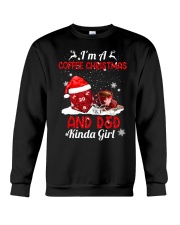 I'm A Coffee Christmas And D&D Kinda Girl Crewneck Sweatshirt tile