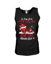 I'm A Coffee Christmas And D&D Kinda Girl Unisex Tank tile