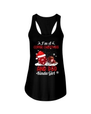 I'm A Coffee Christmas And D&D Kinda Girl Ladies Flowy Tank tile