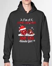 I'm A Coffee Christmas And D&D Kinda Girl Hooded Sweatshirt garment-hooded-sweatshirt-front-04
