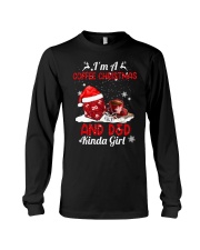 I'm A Coffee Christmas And D&D Kinda Girl Long Sleeve Tee tile
