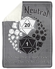 True Neutral Sherpa Fleece Blanket tile