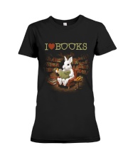 I LOVE BOOKS Premium Fit Ladies Tee thumbnail