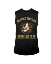 RABBIT - READING GIVES US Sleeveless Tee thumbnail