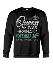 Queen was born on November 18 Crewneck Sweatshirt thumbnail