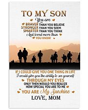 To My Son 11x17 Poster thumbnail
