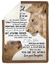 To my Dad Large Sherpa Fleece Blanket - 60" x 80" thumbnail