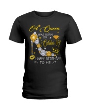 A Queen October 30 Ladies T-Shirt thumbnail
