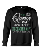 Queen was born on December 21 Crewneck Sweatshirt thumbnail