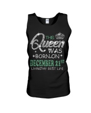 Queen was born on December 21 Unisex Tank thumbnail
