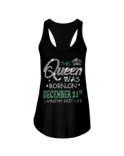 Queen was born on December 21 Ladies Flowy Tank thumbnail