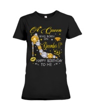 A Queen December 11 Premium Fit Ladies Tee thumbnail