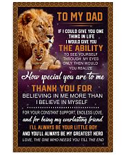 To my Dad Vertical Poster tile
