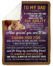 To my Dad Sherpa Fleece Blanket tile