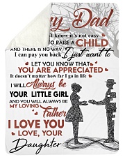 To my Dad Large Sherpa Fleece Blanket - 60" x 80" thumbnail