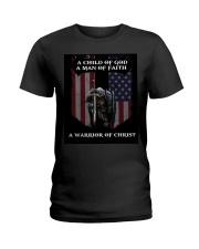 A Warrior of Christ Ladies T-Shirt thumbnail