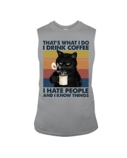 That's What I Do I Drink Coffee Sleeveless Tee tile